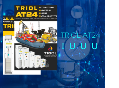 Тріол АТ24 перетворювач частоти на напруги 380-690 В
